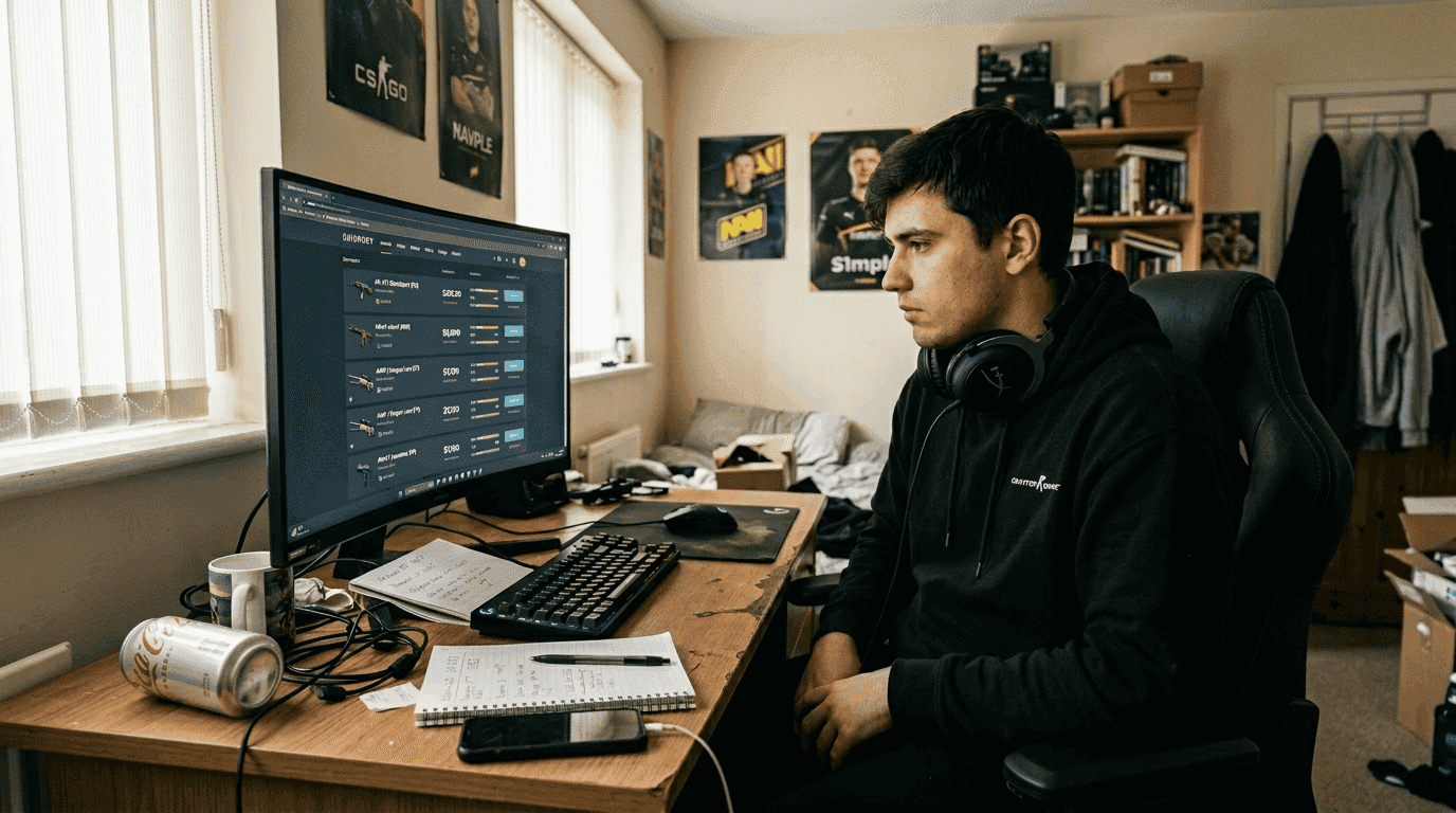 What is a skin marketplace: CS:GO & CS2 collector guide