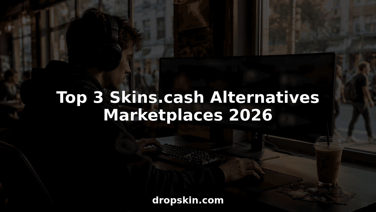 Top 3 Skins.cash Alternatives Marketplaces 2026